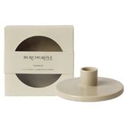 Burchgrove - Ceramic Candlestick Holder Oatmeal