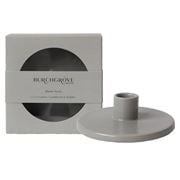 Burchgrove - Ceramic Candlestick Holder Dove Grey