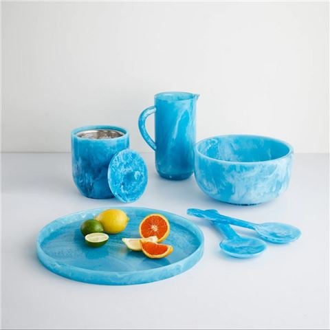 Jonathan Adler - Mustique Platter Blue