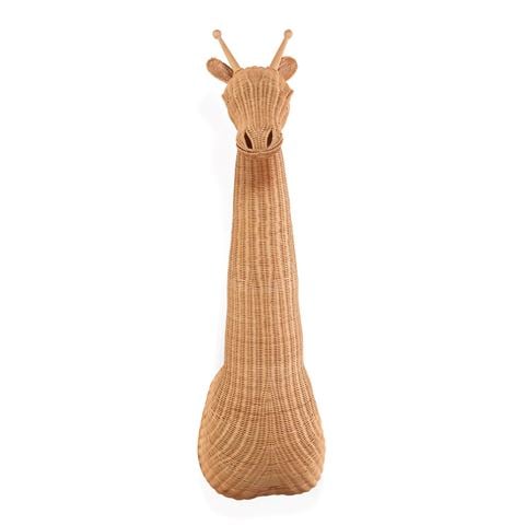 Jonathan Adler - Wicker Giraffe Wall Art