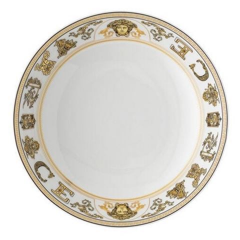 Versace - Virtus Gala White Deep Plate 22cm