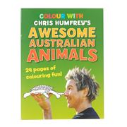 Book - Colour with Chris Humfreys Awesome Australian Animals