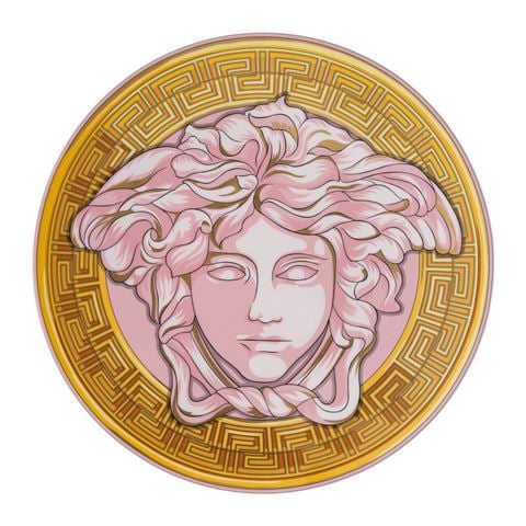 Versace - Medusa Amplified Pink Coin Service Plate 33cm