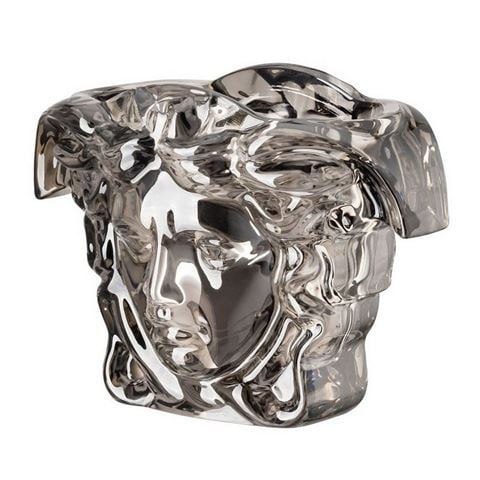 Versace Medusa Grande Vase Black 19cm - Peter's of Kensington