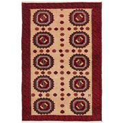 The Handmade Collection - Balouchi Rug Red White 186x108cm