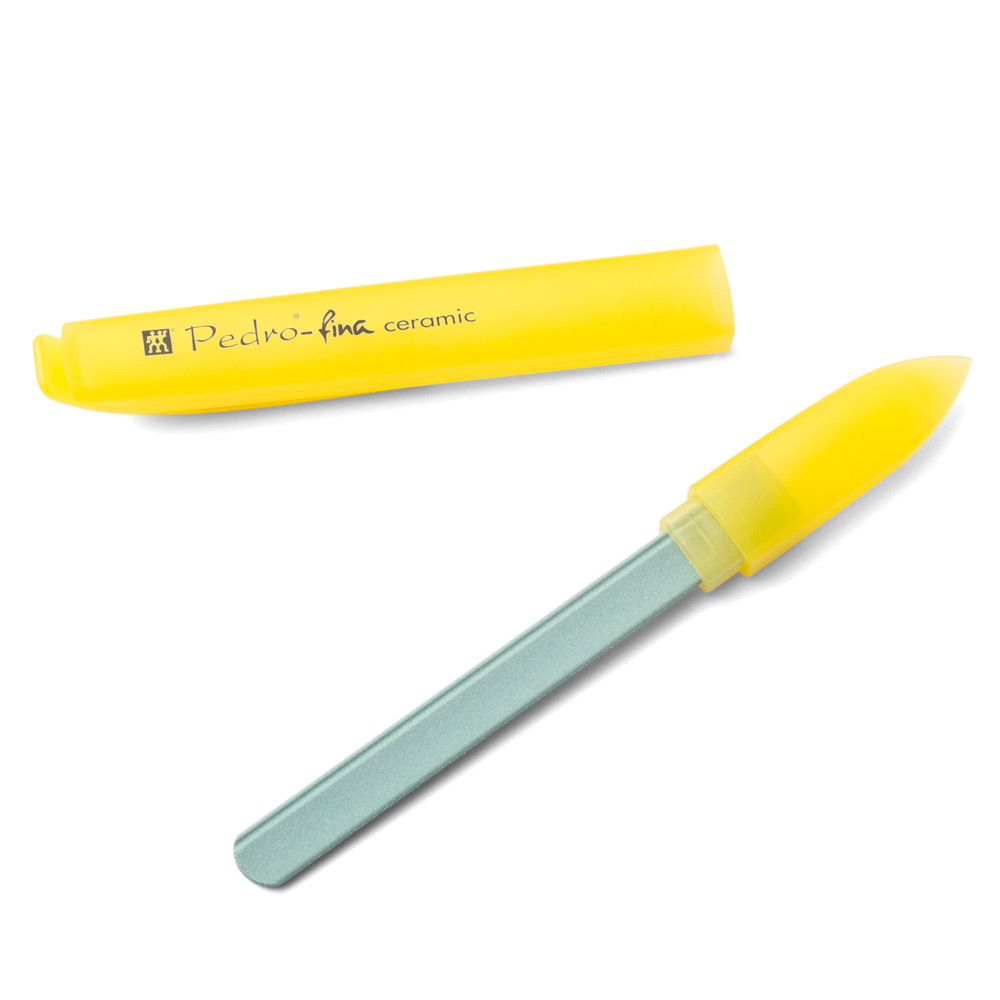 Henckels Pedro Ceramic Nail File Pen Yellow