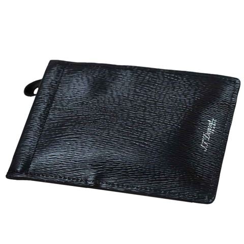 Dupont - Key Wallet w/Diamond Head Palladium Stud Black