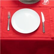 Rans - Hemstitch Placemat Red 33x48cm
