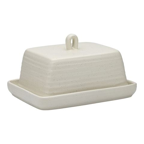 Ecology - Ottawa Butter Dish W/Tray Calico 17.5cm