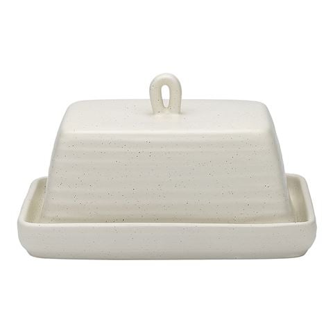 Ecology - Ottawa Butter Dish W/Tray Calico 17.5cm