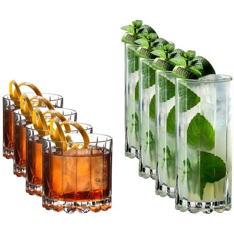 Riedel - Rocks & Highballs Set 8pce