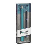 Kaweco - Perkeo Fountain Pen Pack Breezy Teal Med Nib