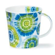 Dunoon - Cairngorm Tie Dye Green Mug 480ml