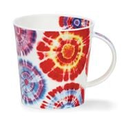 Dunoon - Cairngorm Tie Dye Red Mug 480ml