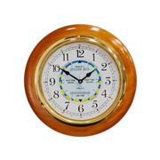 Cobb & Co. - Time & Tide Clock Oak Gloss Finish 28cm
