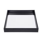 Cafe Lighting - Miles Mirrored Tray Small Black