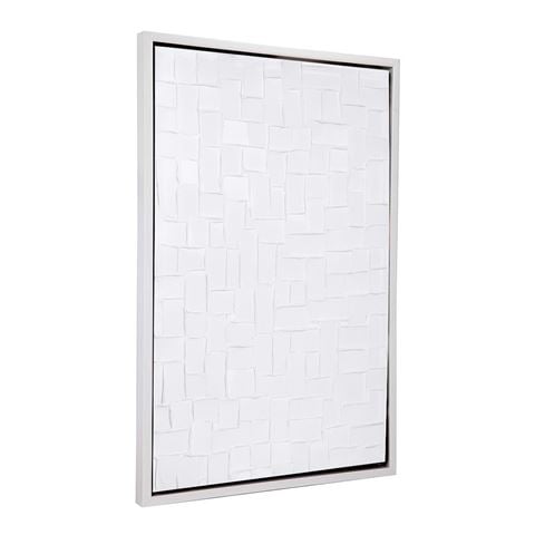 Cafe Lighting Mosaic Blanco Canvas Painting - Peter's of Kensington