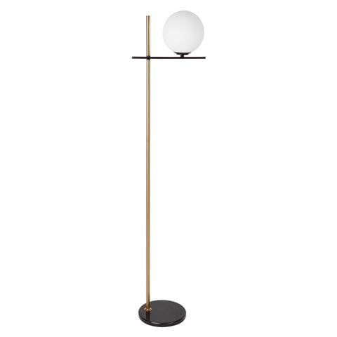 Cafe Lighting Ariz Marble Floor Lamp - Peter's of Kensington