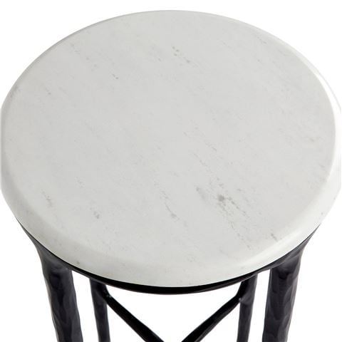 Cafe Lighting - Heston Petite Marble Side Table Black