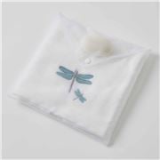 Pilbeam - Vintage Dragonfly Hand Towel & Soap In Organza Bag
