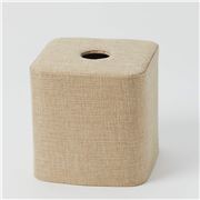 Pilbeam - Aura Square Tissue Box Holder Blush
