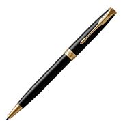 Parker - Sonnet Black Lacquer w/Gold Trim Ballpoint Pen