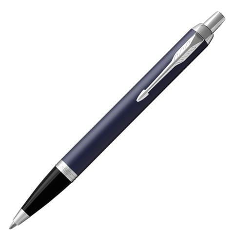 Parker - IM Matte Blue Lacquer w/Chrome Trim Ballpoint Pen