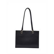 Serenade Leather - Tammy Leather Shoulder Bag Black
