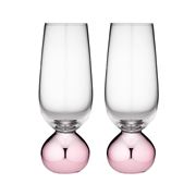 Tempa - Astrid Champagne Glass Rose Set 2pce