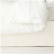 Ardor - Classic Quilted Valance King White