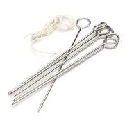 D Line - Stainless Steel Poultry Lacers Set 6pce