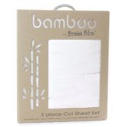 Bubba Blue - Bamboo Cot Sheet Set 3pce
