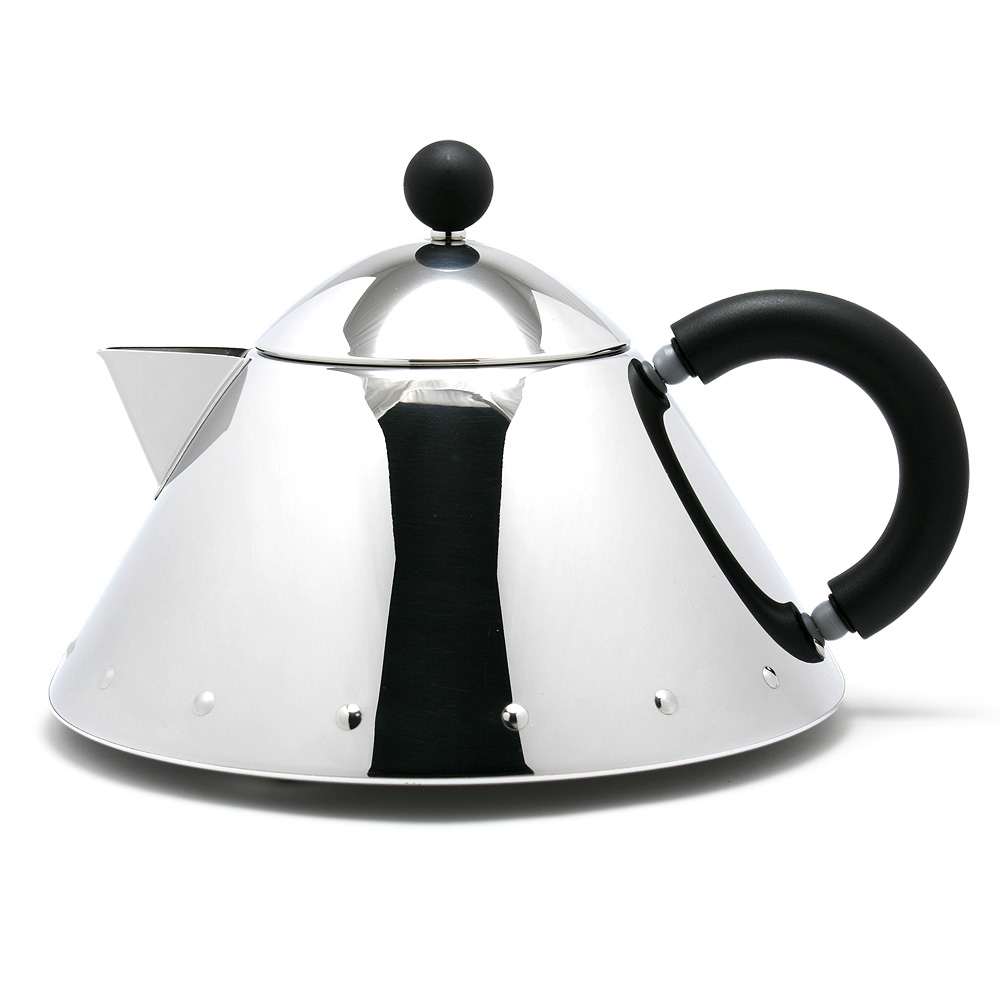 Alessi Michael Graves Teapot with Black Handle