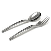 Sambonet - Living Serving Spoon & Fork Set 2pce