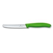 Victorinox - Tomato Knife  Wavy Edge Green 11cm