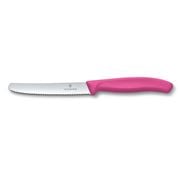 Victorinox - Tomato Knife  Wavy Edge Pink 11cm