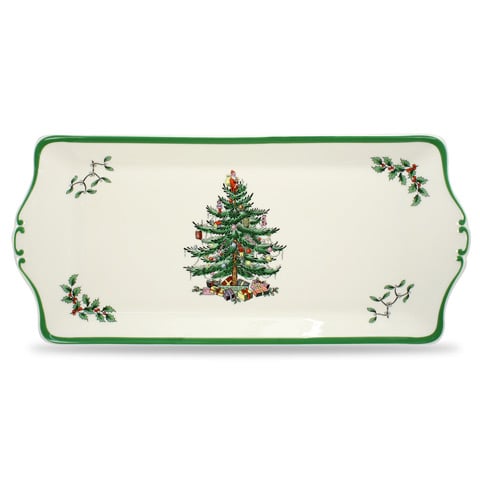 Spode - Christmas Tree Sandwich Tray