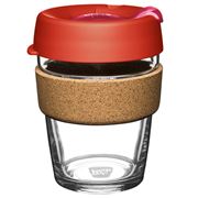 Keepcup - Brew Reusable Glass Coffee Cup Cork Daybreak 340ml
