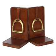 Rossini Leather - Book Ends Tan Large Set 2pce