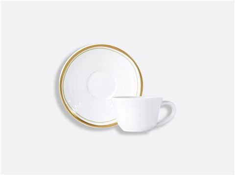 Bernardaud Albatre Coffee Cup & Saucer 80ml - Peter's of Kensington