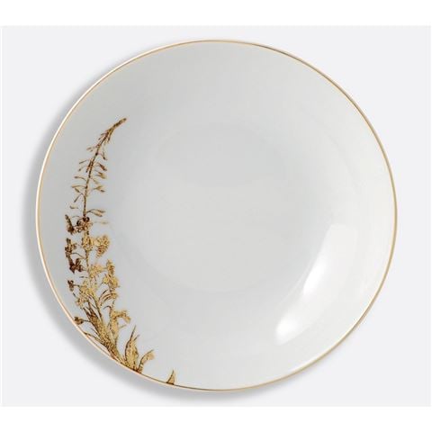 Bernardaud Vegetal Or Coupe Soup Plate 19cm - Peter's of Kensington