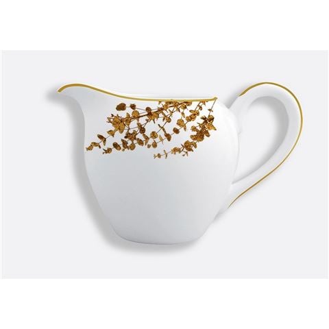 Bernardaud Vegetal Or Boule Creamer 200ml - Peter's of Kensington
