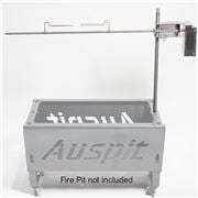 Flaming Coals - Auspit Spit Rotisserie Package Silver