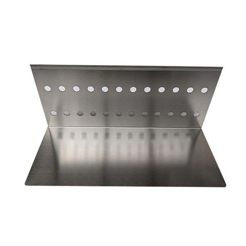 Flaming Coals - Stainless Steel Log Holder Heat Deflector