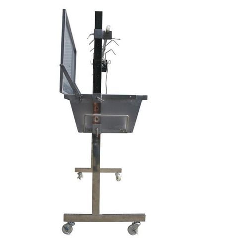 Flaming Coals Stainless Steel Warrior Spit Roaster 60kg - Peter's of Kensington