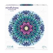 Mindful Living - Mindfulness Mandala Breathe Puzzle 500pcs