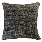 Bandhini - Weave Tweed Chester Black Cushion 55x55cm