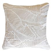 Bandhini - Rake Palm Natural Cushion 55x55cm
