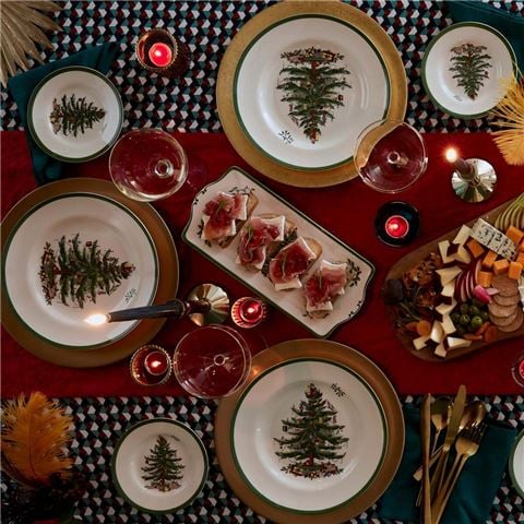 Spode - Christmas Tree Dinner Set 12pce