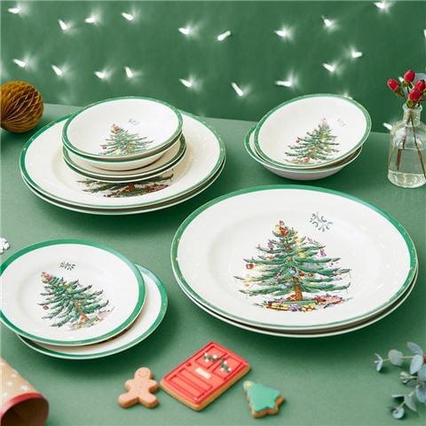 Spode - Christmas Tree Dinner Set 12pce